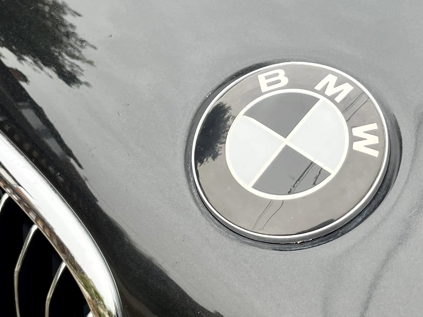 BMW E46 - Embléma - TeckWrap: GlossBlack